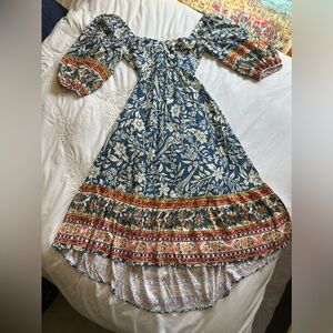 NWT!! FARM Rio Long-Sleeved Dress-